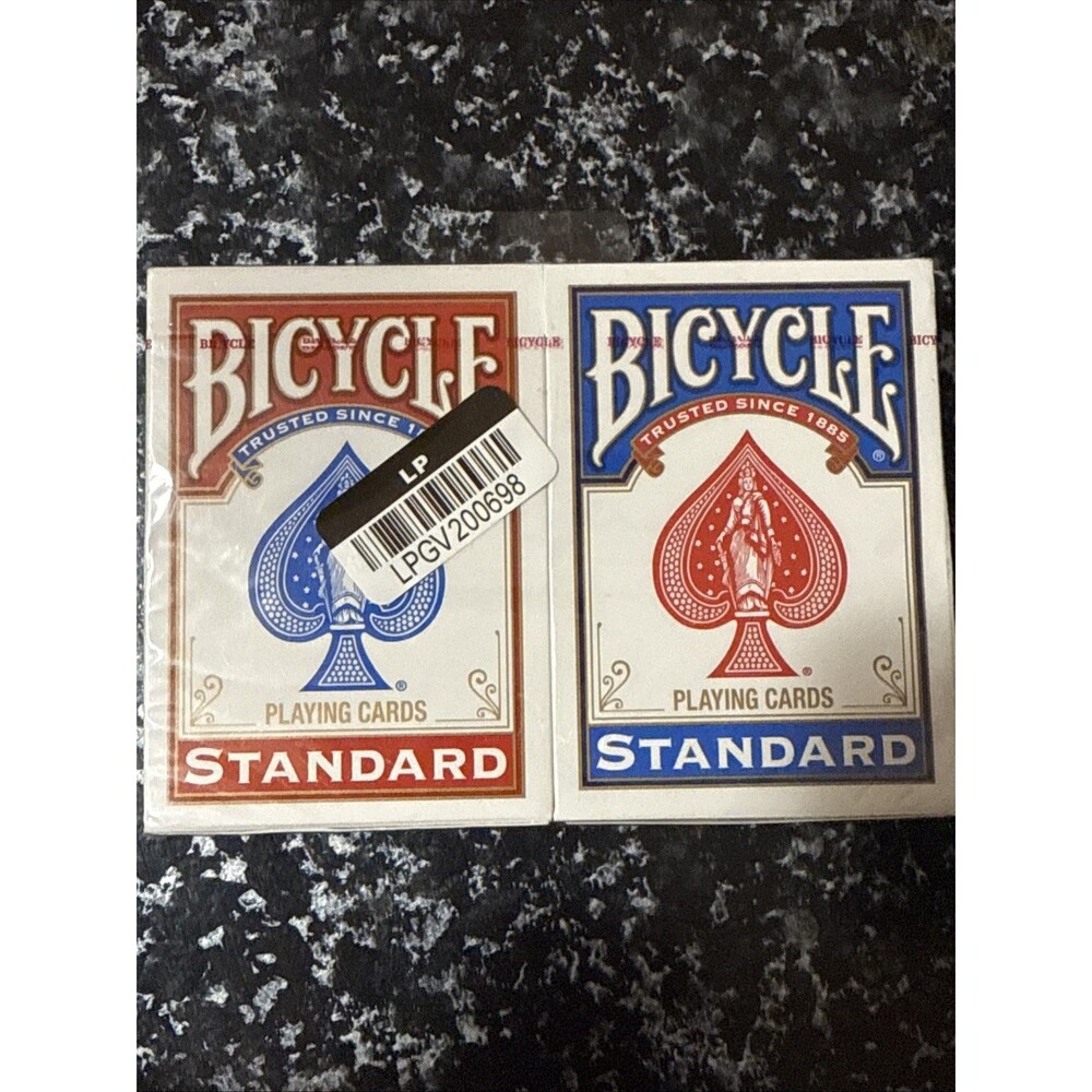 Bicycle Playing Cards Sealed  2 Pack Poker, Rummy, Card Games! Party Games!